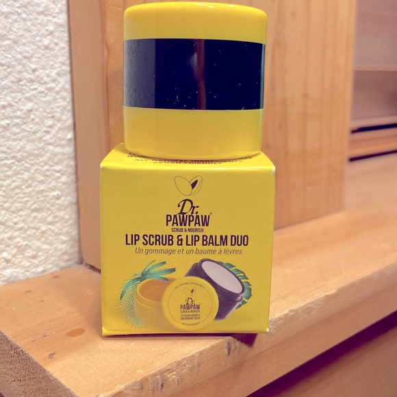 Dr. PawPaw Makeup 5 For 25 Dr Pawpaw Lip Scrub Lip Balm Duo Poshmark